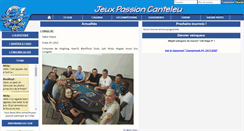 Desktop Screenshot of jeuxpassion.fr